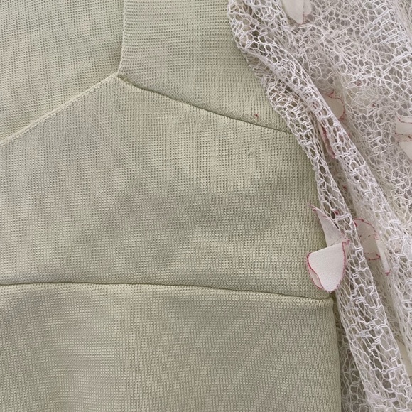 Free People butterfly sleeve ribbed crop top - Picture 8 of 11